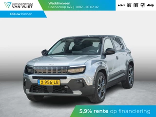 Jeep Avenger 1st Edition 54 kWh | Clima | Cruise | Adapt. Camera | Apple Carplay | BSM | 18" | Keyless | Winter Pack