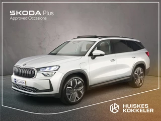 Skoda Kodiaq Business Edition 1.5 TSI PHEV 204pk DSG Automaat Trekhaak, Lederen bekleding, Panoramadak, Head up display, Adaptive cruise control, 360 camera, CANTON audio