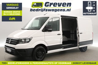 Volkswagen Crafter 30 2.0 TDI L3H2 177PK 3000KG Trekgew. Automaat DSG Airco Cruise Carplay 2xSchuifdeur Navi 3 Persoons Trekhaak