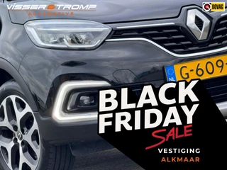 Renault Captur 0.9 TCe Intens | Noir Etoile | 1ste eigenaar/CAM/LED/Trekhaak/360PDC/Halfleder/Dodehoek - Keurig!