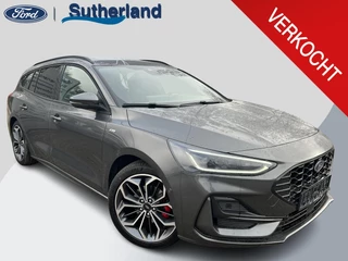 Ford Focus Wagon 1.0 EcoBoost Hybrid ST Line X 125pk | 18 Inch Lichtmetaal | Elektrische Achterklep | Panoramadak | Driver Assistance Pack | Winterpack | Matrix Led koplampen
