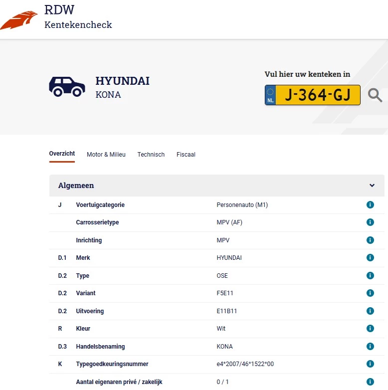 Hoofdafbeelding Hyundai Kona