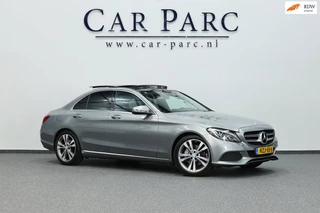 Mercedes-Benz C-klasse 250 Prestige LED/SFEER/PANORAMADAK/LEER+S.VERWARMING/LMV/PDC/CRUISE/ECC/12 MND GARANTIE!