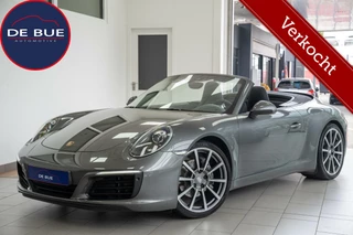 Porsche 911 991.2 Carrera Cabrio PDK Bose Sportuitlaat Agaatgrijs Cabriolet Dealer Onderhouden