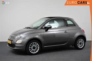 Fiat 500 C 1.2 Lounge Navigatie Lederen interieur Climate control Cruise control Parkeer sensor achter DAB