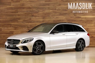 Mercedes C160 Estate AMG|Panorama|Volleder|Camera|Sfeerverlichting|