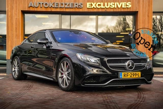 Hoofdafbeelding Mercedes-Benz S-Klasse Mercedes-Benz S-klasse Coupé AMG 63 4Matic Burmester Stoelvent. Widescreen 360 Camera Navigatie ACC
