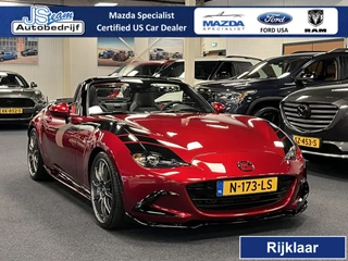 Mazda MX-5 ND Roadster 2.0 SkyActiv-G 184PK Cup Edition GT-M Bose Recaro Leder PDC Camera Apple CarPlay