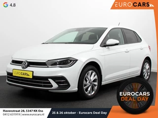 Volkswagen Polo 1.0 TSI 110pk DSG Style | Navigatie | LED | Adaptive cruise control | Apple carplay/ Android auto | Parkeersensoren | Verwarmde voorstoelen | Radio/ DAB | Lichtmetalen velgen