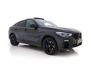 Hoofdafbeelding BMW X6 BMW X6 M50i High Executive Aut. *PANO | LASER-LED | BOWERS&WILKINS-DIAMOND | MERINO-VOLLEDER |  ADAPTIVE-CRUISE | HUD | SOFT-CLOSE | SURROUND-VIEW | ICONIC-GLOW-GRILLE | KEYLESS | DAB | MASSAGE | VIRTUAL | MEMORY-PACK