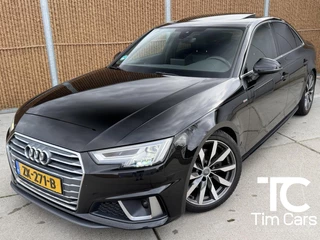Audi A4 Limousine 35 TFSI Sport S line edition Automaat | 252pk | Open dak | Cruise & climate control | Apple CarPlay | LED verlichting | Half/leer | Parkeersensoren achter