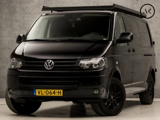 Volkswagen Transporter 2.0 TDI L2H1 BM Sport (CAMERA, BTW, IMPERIAAL, TREKHAAK, CRUISE, LEDER, LM VELGEN, MULTIFUNCTIONEEL STUURWIEL, NEIUWSTAAT)