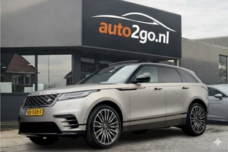 Hoofdafbeelding Land Rover Range Rover Velar Land Rover Range Rover Velar 3.0 V6 AWD AUT8 R-DYNAMIC FIRST EDITION 301PK PANODAK DESIGNO-LEDER 22 INCH-LMV NAVI CAMERA DIGI-DASH APPLE-CARPLAY LED PDC