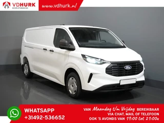 Ford Transit Custom 2.0 TDCI 136 pk L2 5 jaar garantie/ 200.000 km/ 2.7T trekverm./ Navi/ Laadruimte pakket/ Stoelverw./ Carplay/ Climate/ Camera/ PDC/ Cruise