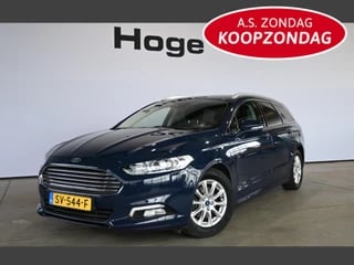 Ford Mondeo Wagon 1.5 TDCi ECC Cruise control Navigatie Trekhaak Lichtmetaal Inruil mogelijk.