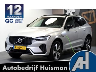 Volvo XC60 2.0 Recharge Long Range T6 AWD 293kW/399pk Aut8 Plus Dark PANORAMADAK + ADAPT.CRUISE + BLIS + SPORTSTOELEN + STOEL-&STUURVERWARMING + LANE ASSIST + CAMERA + KEYLESS ENTRY&GO + PILOT ASSIST + SUBWOOFER + LED-KOPLAMPEN + PARKSENSOREN + 19" LM-VELGEN!!