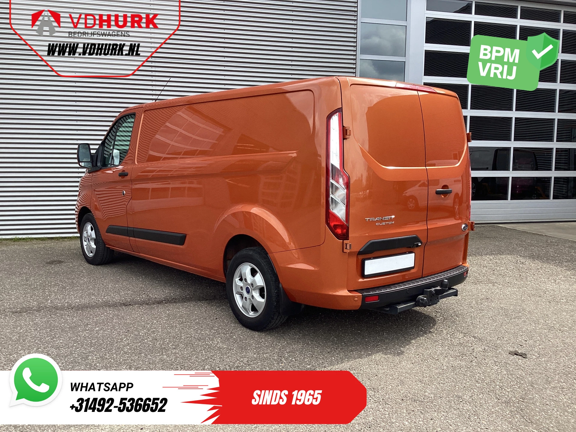 Hoofdafbeelding Ford Transit Custom