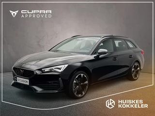 CUPRA Leon Sportstourer Business 1.4 TSI e-Hybrid 245pk DSG Automaat Panoramadak, Stoelverwarming, Achteruitrijcamera, Navigatie, Stuurwiel verwarmd, LED koplampen, Parkeersensoren