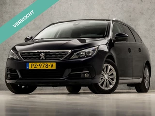 Peugeot 308 SW 1.2 PureTech Allure Sport Automaat (PANORAMADAK, APPLE CARPLAY, NAVIGATIE, LEDER, 360 CAMERA, SPORTSTOELEN, GETINT GLAS, CRUISE, NIEUWE APK, NIEUWSTAAT)