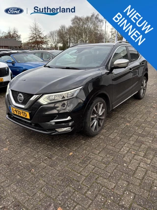 Nissan Qashqai 1.3 DIG-T Tekna + 160pk Automaat | Trekhaak | Achteruitrijcamera | Lederen bekleding | Stoelverwarming | 1.500kg Trekgewicht