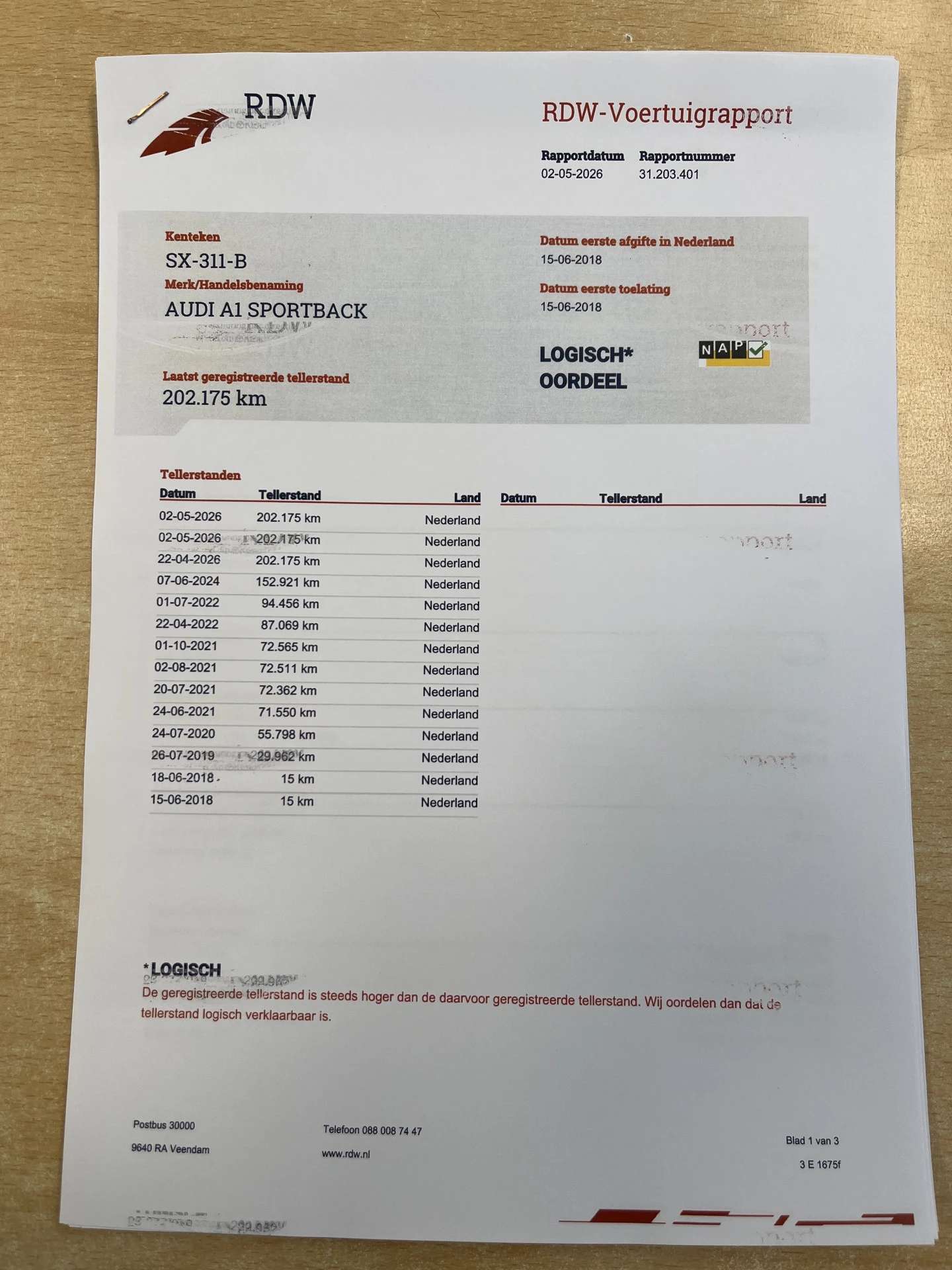 Hoofdafbeelding Audi A1 Sportback