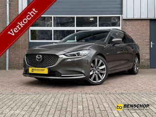 Mazda 6 Sportbreak 2.5 SkyActiv-G 194 Signature Schuifdak Navi Bose 360 Camera Leer LED Carplay