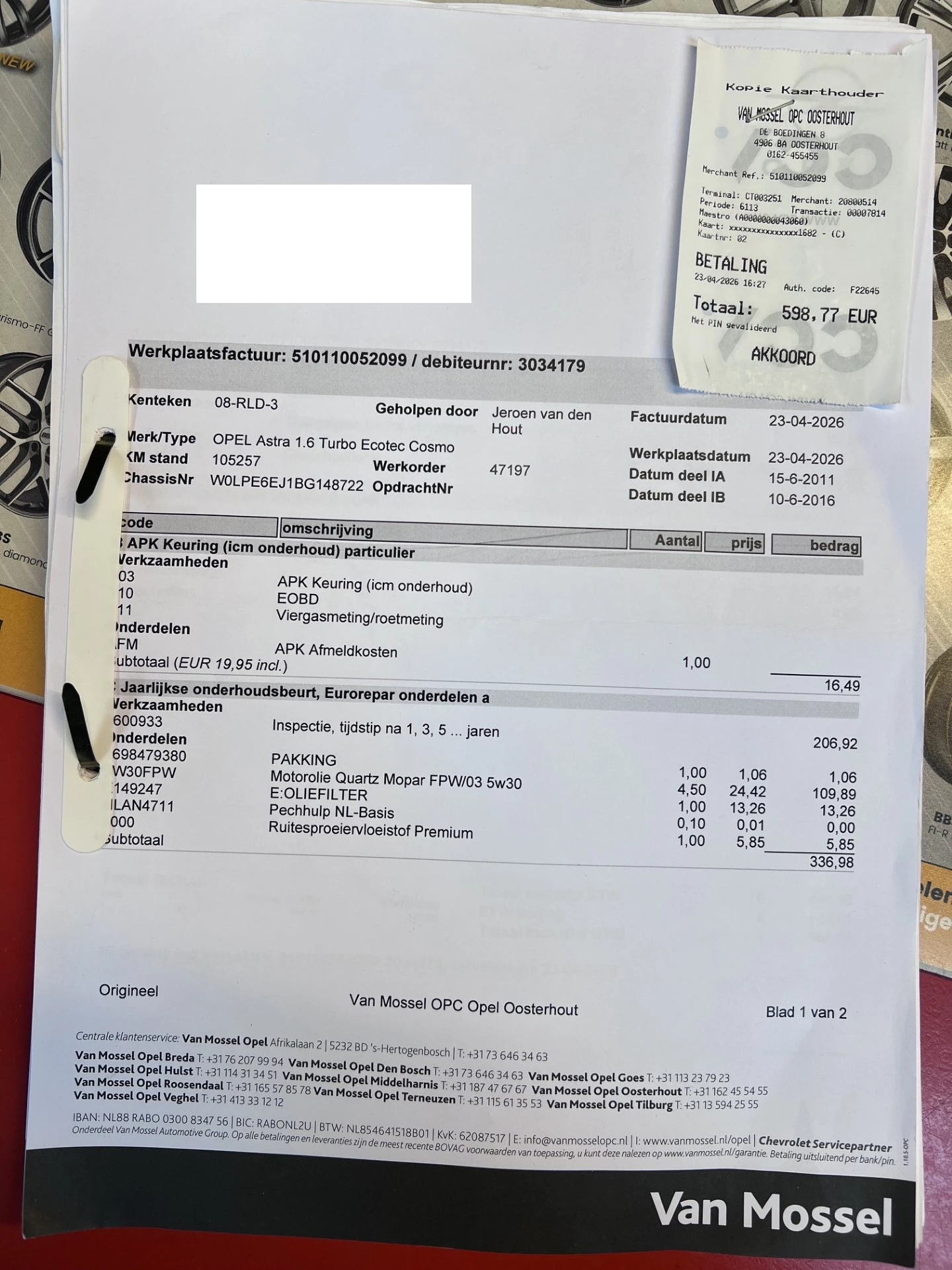 Hoofdafbeelding Opel Astra