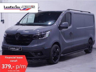 Renault Trafic 2.0 DCi 130 pk L2 Black&Grey Edition BPM vrij Airco, Camera, 18" LMV, Spoiler V+A, LED Koplampen, Zwarte Grille, 3-Zits