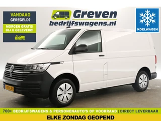 Volkswagen Transporter 2.0 TDI L1H1 28 Koelwagen Airco Carplay Koelauto Koeling 3 Persoons Elektrpakket