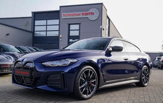 BMW I4 M50 High Executive 84 kWh | Schuifdak | BTW incl. | Harman/Kardon | Head up | Adaptieve cruise | Kuipstoelen | 360 cam |