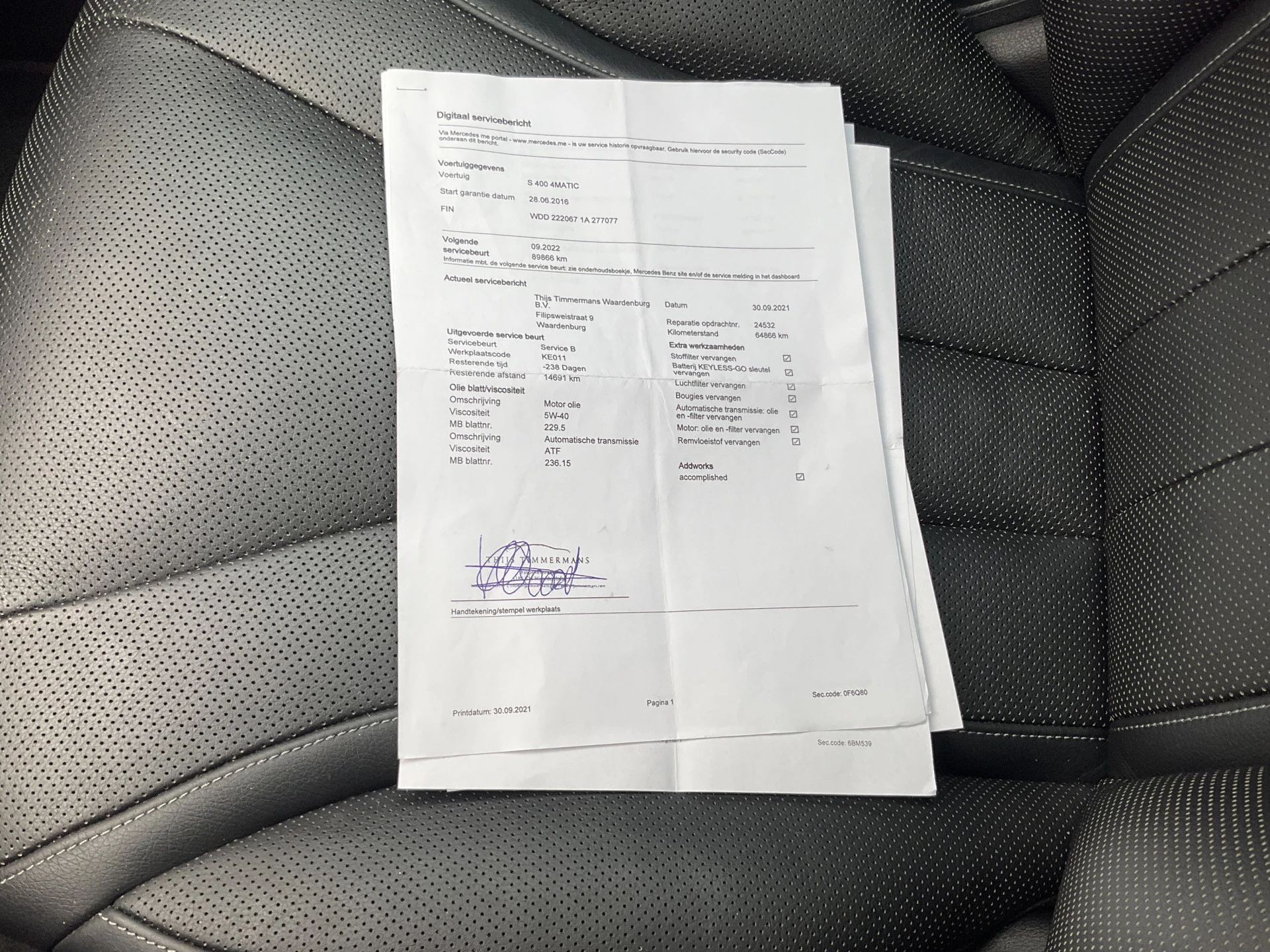 Hoofdafbeelding Mercedes-Benz S-Klasse