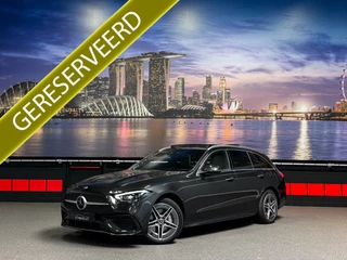 Mercedes-Benz C-Klasse Estate C300 e AMG |Massage|Trekhaak|Stoelventilatie|HUD|Panorama