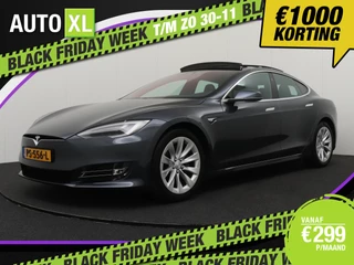 Hoofdafbeelding Tesla Model S Tesla Model S 75D Base 90%SOH Pano-dak Autopilot Leder 19'LMV Dodehoek