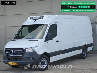 Mercedes Sprinter 317 CDI BPM VRIJ! Koelwagen L3H2 Thermo King V-200 MAX 230V Stekker Trekhaak Airco Cruise Camera Koeler Koel Kühlwagen 12m3 Airco Trekhaak Cruise control