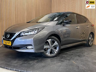 Nissan LEAF E+ N-Connecta 62 kWh|94%SOH|GROTE ACCU|AFNB. TREKHAAK|ACC|APPLE CARPLAY|360 CAMERA|STOEL+STUURVERWARMING|LMV|PDC V+A|