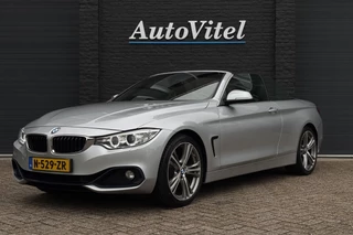 BMW 4 Serie Cabrio 420i | Sportleder | Stoel-Stuur-Nek Verwarming | Harman Kardon | Memory | 19" Inch