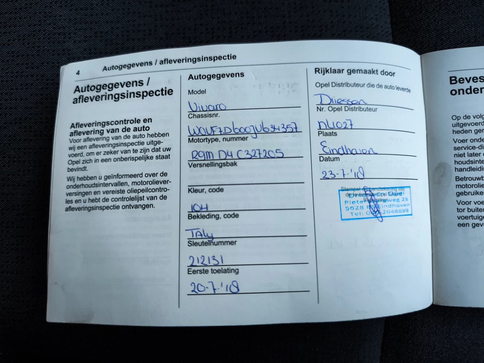 Hoofdafbeelding Opel Vivaro