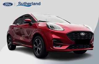 Hoofdafbeelding Ford Puma Ford Puma 1.0 EcoBoost Hybrid ST-Line 125pk Automaat | Nieuw Model | Fantastic Red | Achteruitrijcamera | Navigatie | Draadloze Carplay, Android auto  | Nieuw te Bestellen