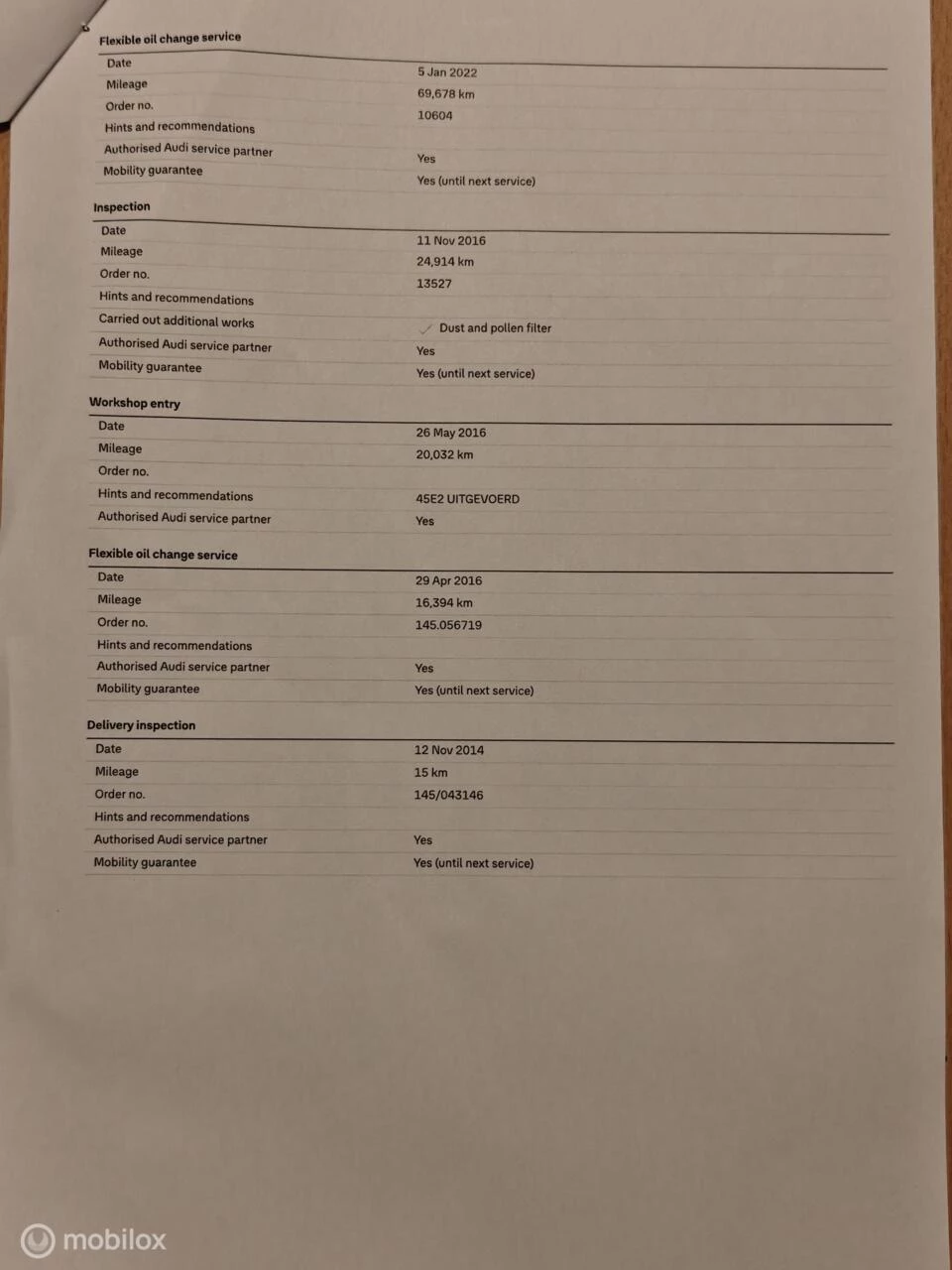 Hoofdafbeelding Audi A1 Sportback