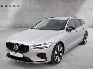 Hoofdafbeelding Volvo V60 Volvo V60 2.0 T8 Plug-in hybrid AWD Plus Dark ** LEDER, PANO, 360gr, 19-inch LMV, WINTER, MEMORY ** 1e EIG - UNFALLFREI ** ** INFORMEER OOK NAAR ONZE AANTREKKELIJKE FINANCIAL-LEASE TARIEVEN **