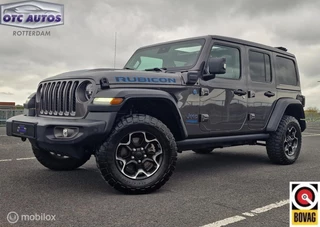 Jeep Wrangler Unlimited 4XE 380 RUBICON - SKY ONE SOFTOP - LEDER - ALPINE AUDIO - CAMERA VOOR EN ACHTER -