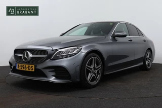 Mercedes-Benz C-klasse 180 Solution AMG (GROOT-SCHERM, DIGITALE COCKPIT, STOELVERWARMING, CAMERA, 1e EIG, GOED ONDERHOUDEN)