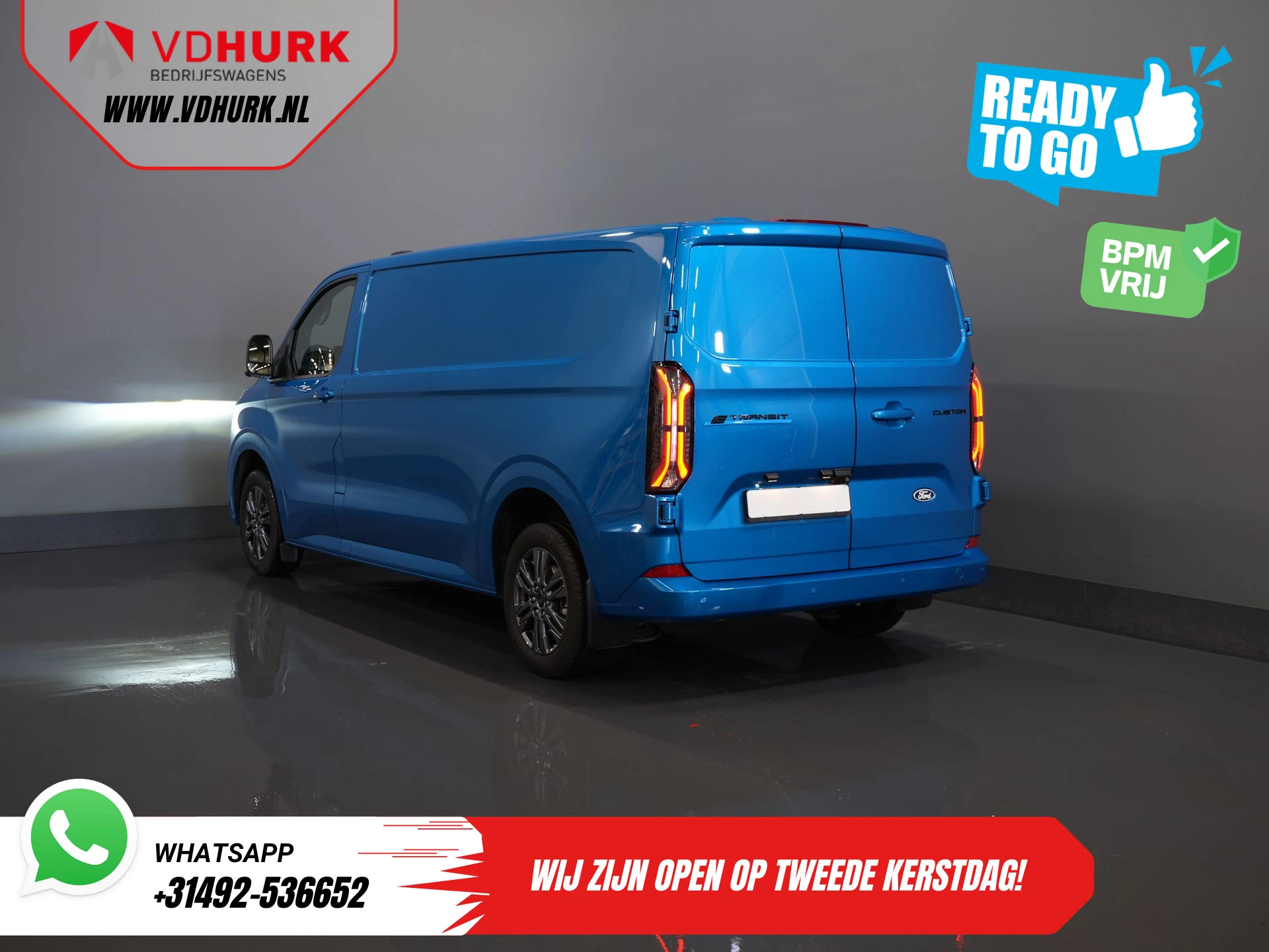 Hoofdafbeelding Ford E-Transit Custom