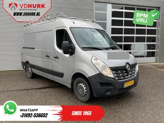 Renault Master T35 2.3 dCi 145 pk L2H2 270Gr.Deuren/ 2.5t Trekverm./ Imperiaal + Trap/ Airco/ PDC/ Trekhaak