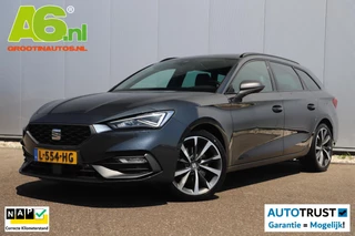 SEAT Leon Sportstourer 1.5 eTSI FR 150PK Automaat Trekhaak Virtual Cockpit 18 inch LMV Navigatie Achteruitrijcamera Stuur & Stoelverwarming Sfeerverlichting
