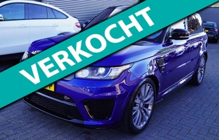 Land Rover Range Rover Sport 5.0 V8 Supercharged SVR | Kuipstoelen | Panorama | Meridian | NIEUWstaat | Dealer onderhouden | 551PK