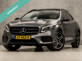 Mercedes-Benz GLA 180 AMG Night Upgrade Automaat (SCHUIFDAK, GROOT NAVI, CLIMATE, CAMERA, LEDER/ALCANTARA, STOELVERWARMING, SPORTSTOELEN, GETINT GLAS, ELEK ACHTERKLEP, NIEUWE APK, NIEUWSTAAT)