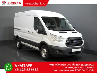 Ford Transit 350 2.0 TDCI 130 pk Aut. L2H2 Trend 2x Schuifdeur/ Standkachel/ Stoelverw./ Camera/ PDC/ Cruise/ Airco/ Trekhaak