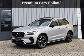 Volvo XC60 2.0 T6 Plug-in hybrid AWD R-Design 350 Pk SOH 93% Pano Trekhaak H/K Memory 360 Camera HUD 20 Inch