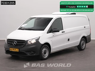 Hoofdafbeelding Mercedes-Benz Vito Mercedes Vito 116 CDI Automaat L2H1 Kerstner 230v Stekker Airco Cruise Camera Euro6 L2 Koel Koeler Kühl Kühler Kühlwagen Kühlkasten Airco Cruise control